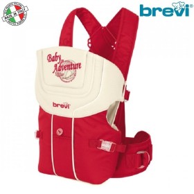 ĐỊU EM BÉ BREVI- KOALA 2 MARSUPIO, MÀU ĐỎ