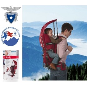 ĐỊU EM BÉ BREVI- ROCKY ZAINETTO TỪ 6 MONTHS - MÀU ĐỎ