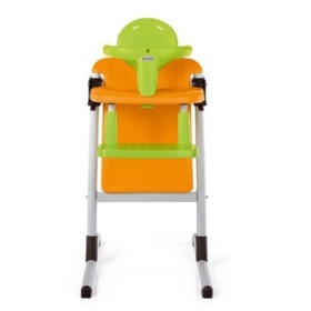 GHẾ ĂN ĐA NĂNG BREVI- SLEX SEDIA PAPPA, MÀU CAM- XANH LÁ