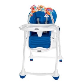 GHẾ ĂN CÓ ĐỒ CHƠI CHO BÉ TỪ 0-36 MONTHS BREVI- B FUN ROSSO, MÀU XANH