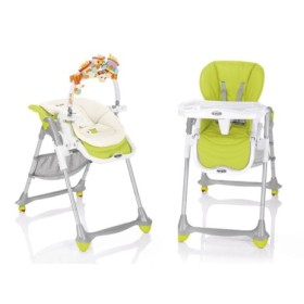 GHẾ ĂN CÓ ĐỒ CHƠI CHO BÉ TỪ 0-36 MONTHS BREVI- B FUN ACIDO, MÀU XANH LÁ