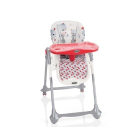 GHẾ ĂN CAO BREVI - CONVIVIO, HÌNH GẤU YOUPI MÀU ĐỎ