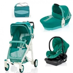 BỘ XE ĐẨY BREVI - CRYSTAL, MÀU XANH LÁ