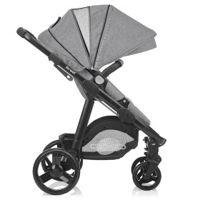 XE ĐẨY BREVI- OVO JOGGER, MÀU XÁM