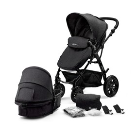 Bộ xe đẩy Kinderkraft MOOV2IN1 - Màu đen