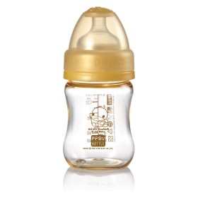 BÌNH SỮA CỔ RỘNG PPSU KUKU KU5833 - 140ML