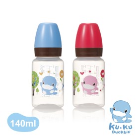 BÌNH SỮA NHỰA PP KUKU KU5927A - 140ML