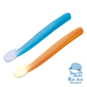 MUỖNG ĂN CHO BÉ BẰNG SILICONE MỀM KUKU KU5314