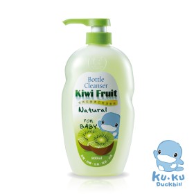 NƯỚC RỬA BÌNH SỮA HƯƠNG TRÁI CÂY KIWI  KUKU KU1078 - 800ML