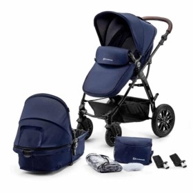 Bộ xe đẩy Kinderkraft MOOV2IN1 - Màu xanh